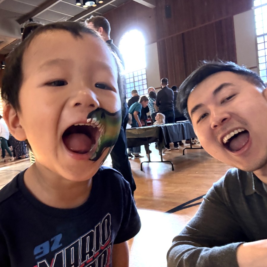 Jason and his son Beilin